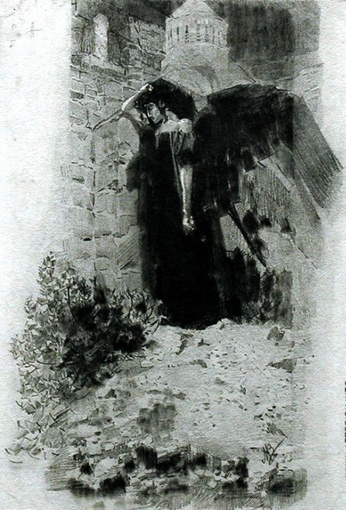 Врубель М.А. Демон. 1890-е