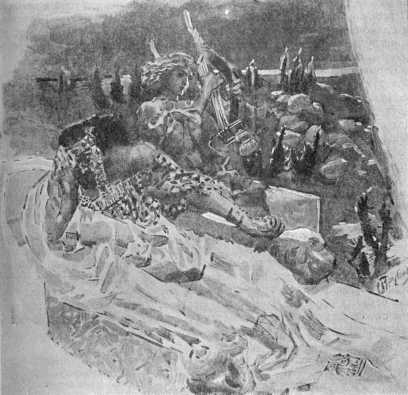 Врубель М.А. Еврейская мелодия. 1890