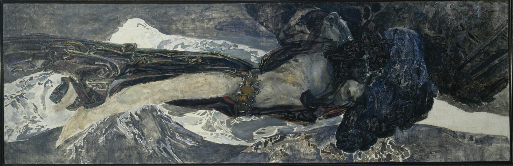 Врубель М.А. Летящий Демон. 1899