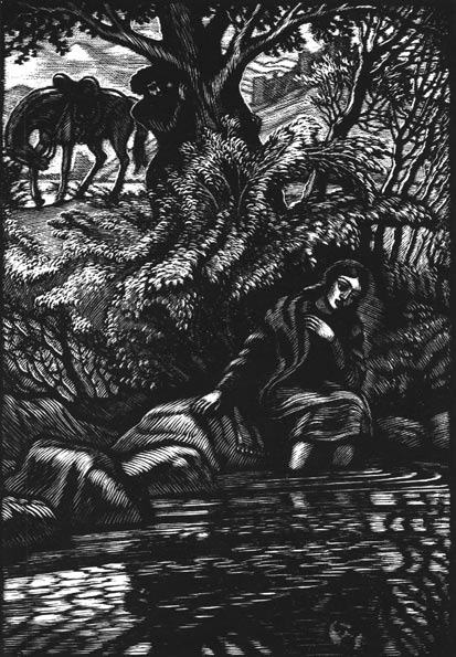 Константинов Ф.Д. Иллюстрация к М.Ю. Лермонтову. 1940-е