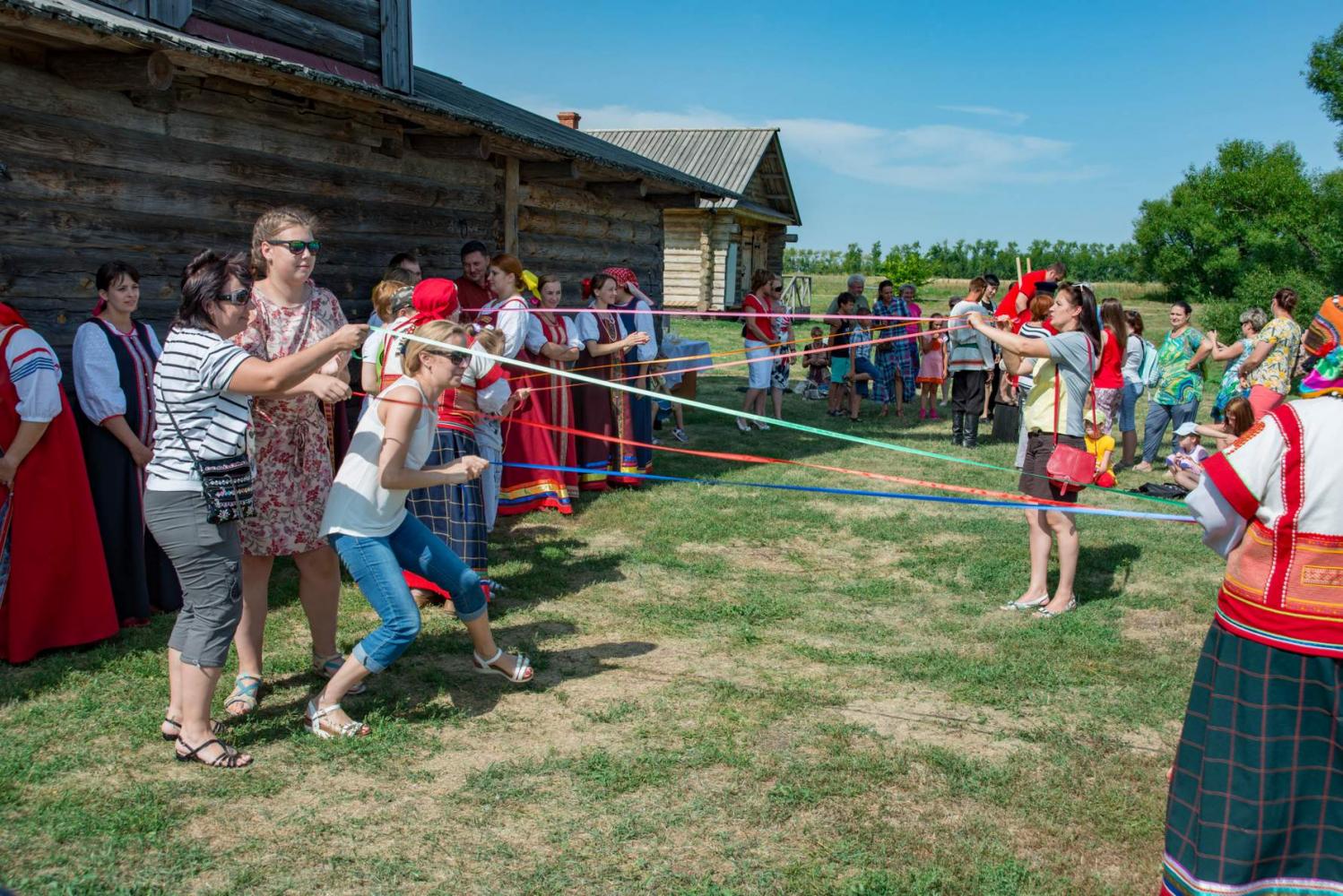 Яблочный Спас в «Тарханах» 19.08.2017 года. Фотограф В. Курносов