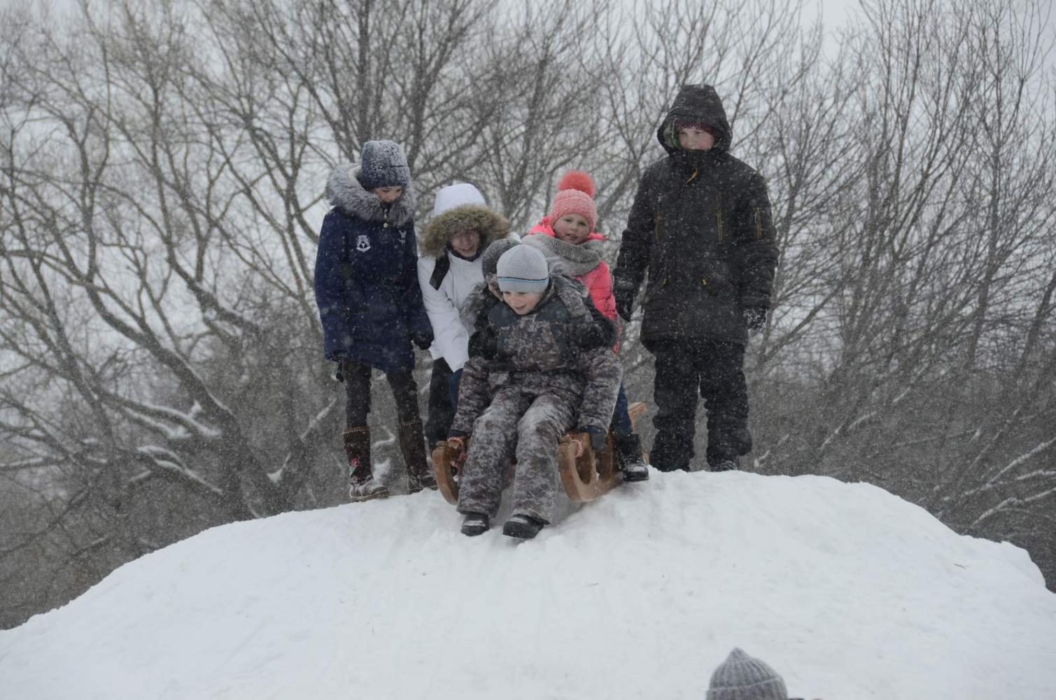 Широкая Масленица в «Тарханах». 18.2.2018 года. Фото В.А. Курносова