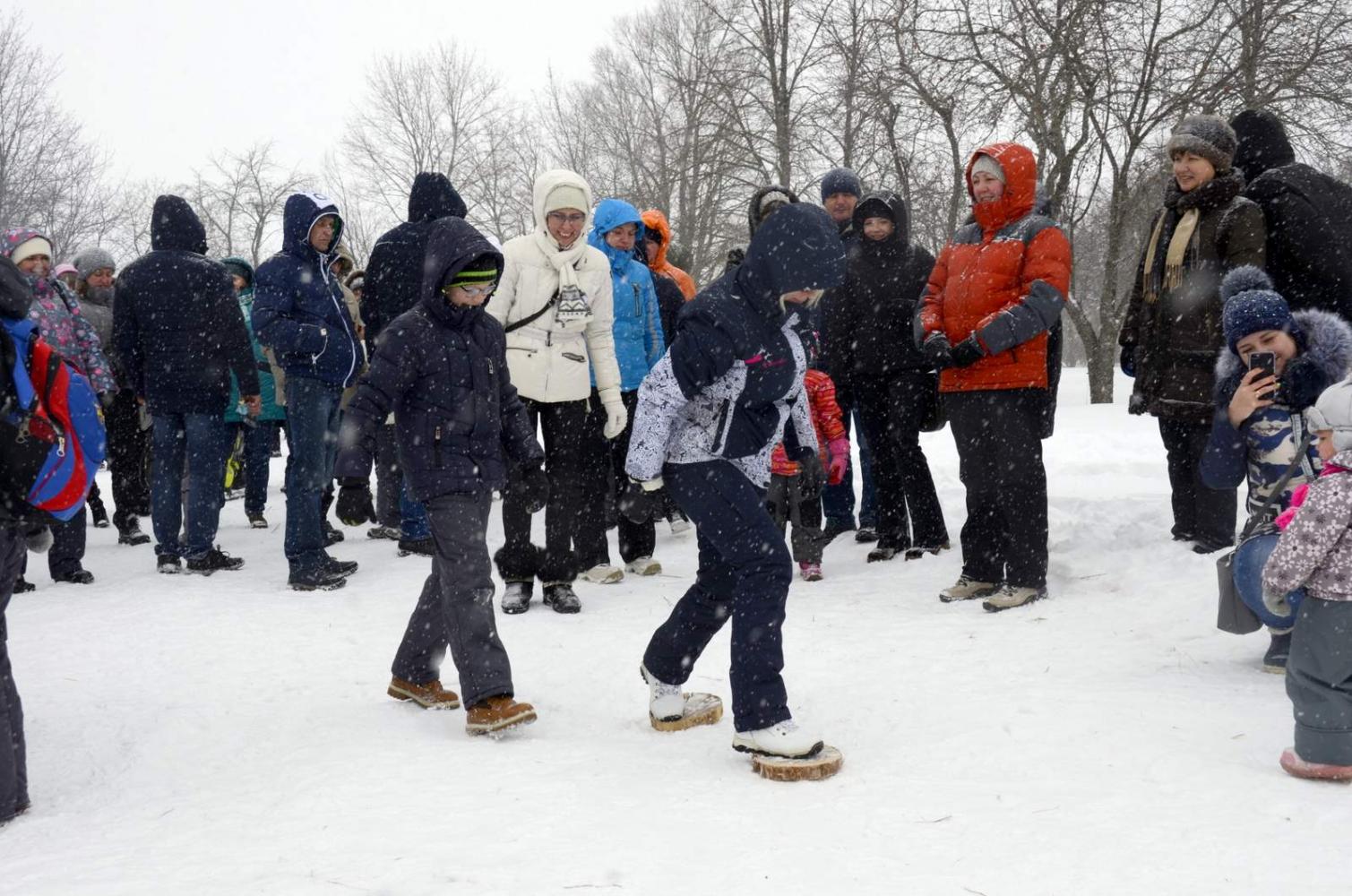 Широкая Масленица в «Тарханах». 18.2.2018 года. Фото В.А. Курносова