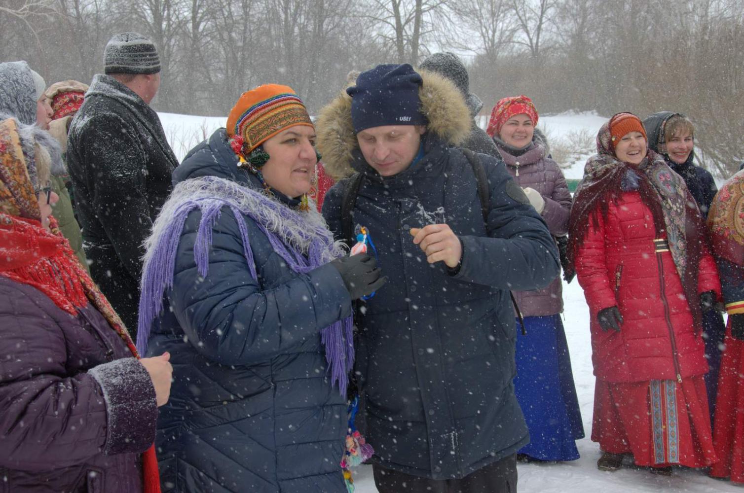 Широкая Масленица в «Тарханах». 18.2.2018 года. Фото В.А. Курносова