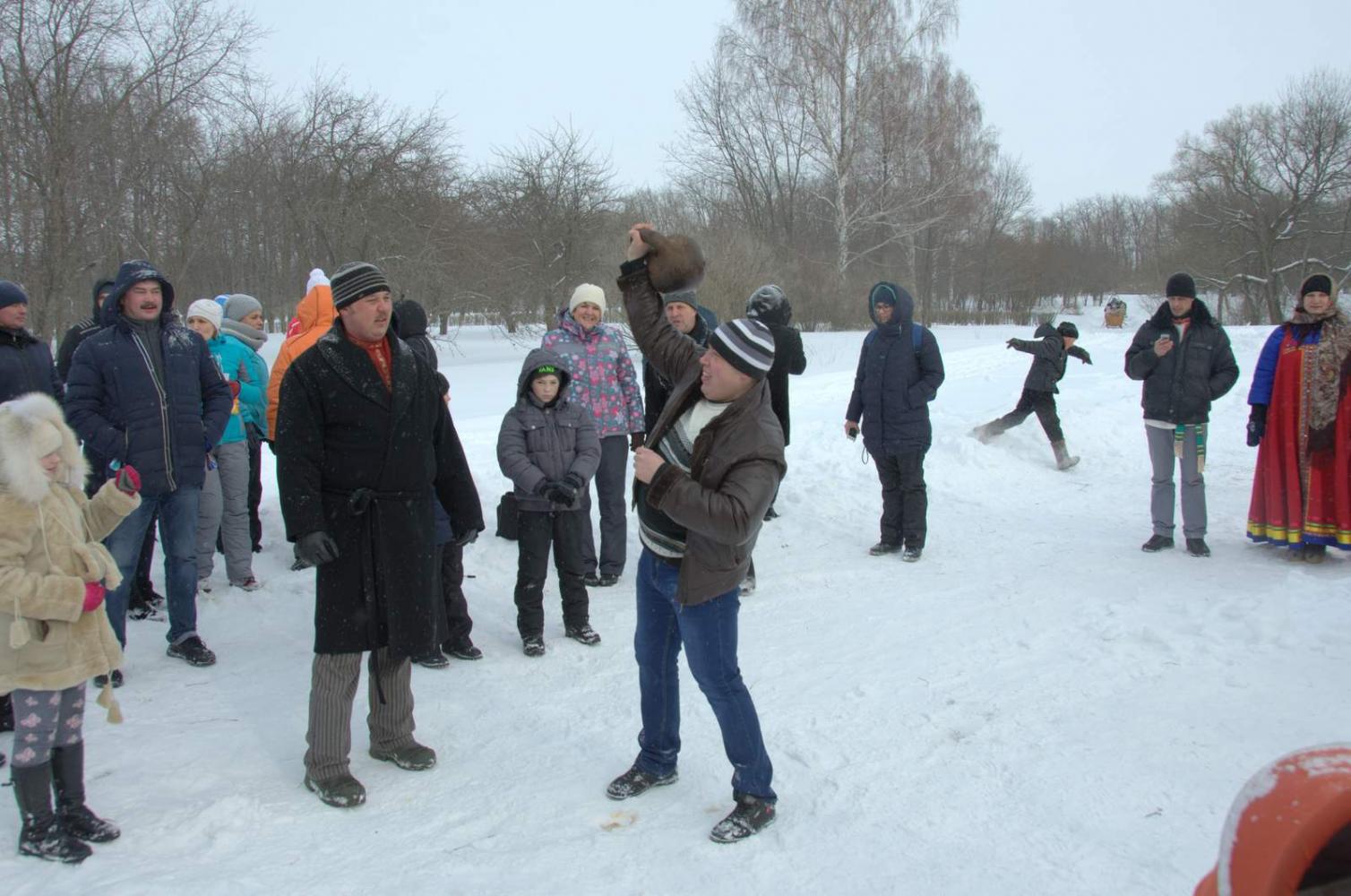 Широкая Масленица в «Тарханах». 18.2.2018 года. Фото В.А. Курносова
