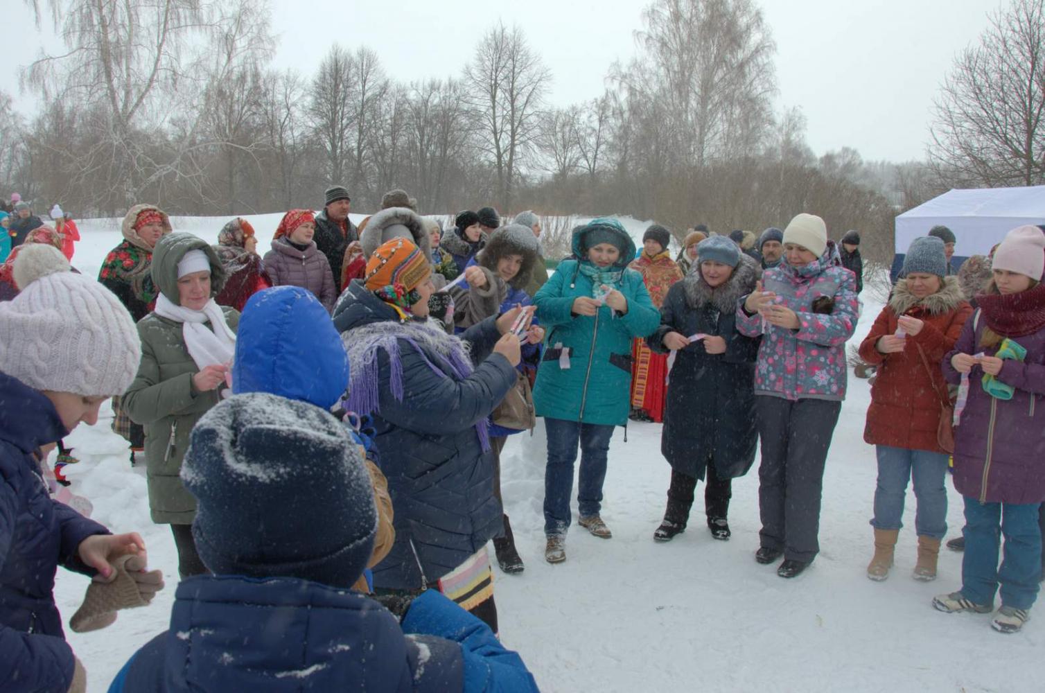 Широкая Масленица в «Тарханах». 18.2.2018 года. Фото В.А. Курносова
