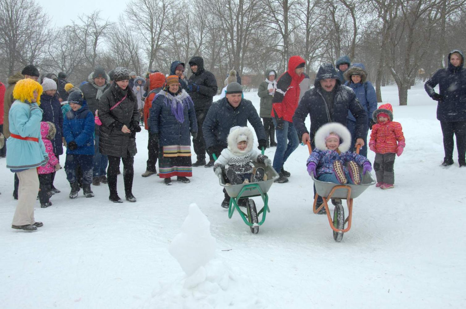 Широкая Масленица в «Тарханах». 18.2.2018 года. Фото В.А. Курносова