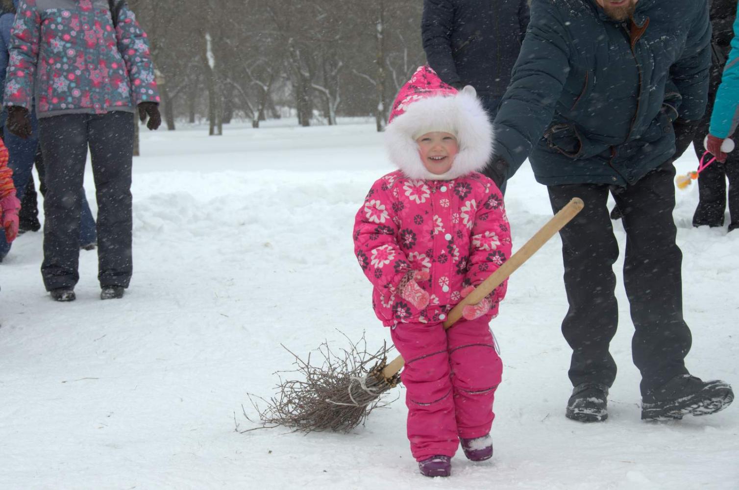 Широкая Масленица в «Тарханах». 18.2.2018 года. Фото В.А. Курносова