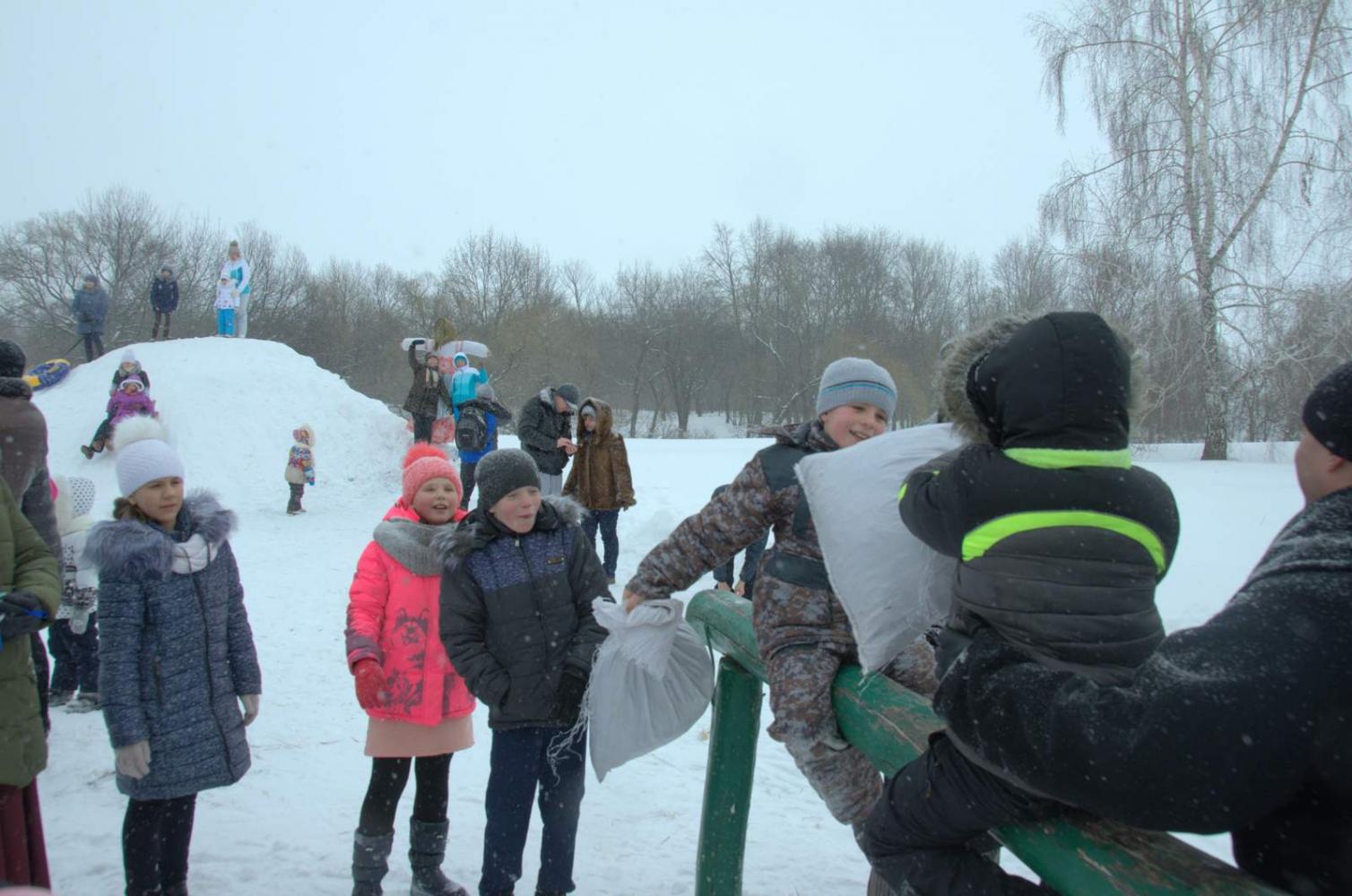 Широкая Масленица в «Тарханах». 18.2.2018 года. Фото В.А. Курносова