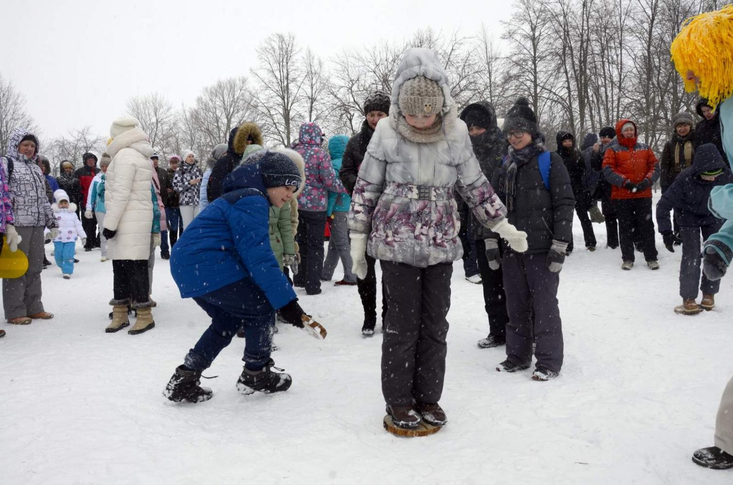 Широкая Масленица в «Тарханах». 18.2.2018 года. Фото В.А. Курносова