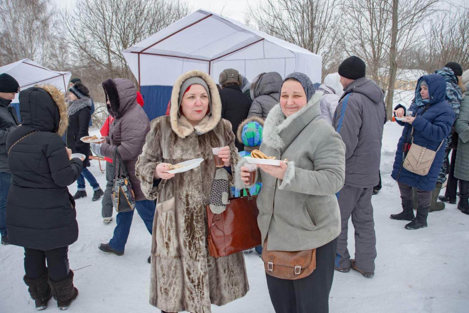 Широкая Масленица в «Тарханах». 18.2.2018 года. Фото В.А. Курносова