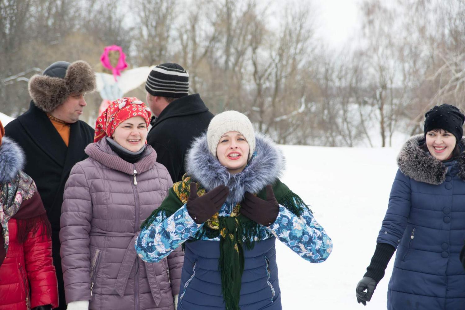 Широкая Масленица в «Тарханах». 18.2.2018 года. Фото В.А. Курносова