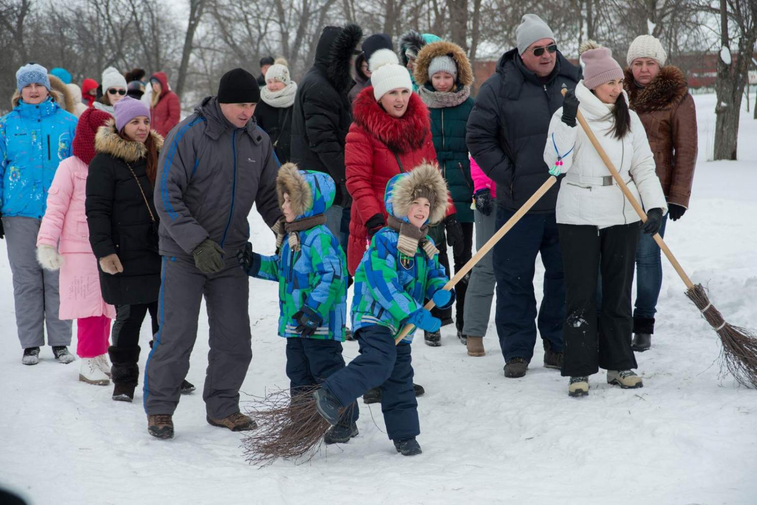 Широкая Масленица в «Тарханах». 18.2.2018 года. Фото В.А. Курносова