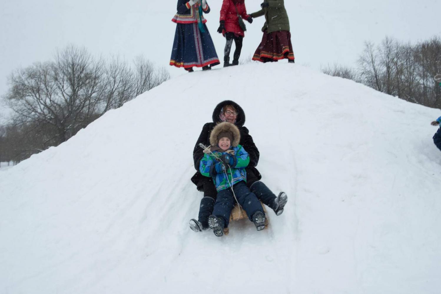 Широкая Масленица в «Тарханах». 18.2.2018 года. Фото В.А. Курносова
