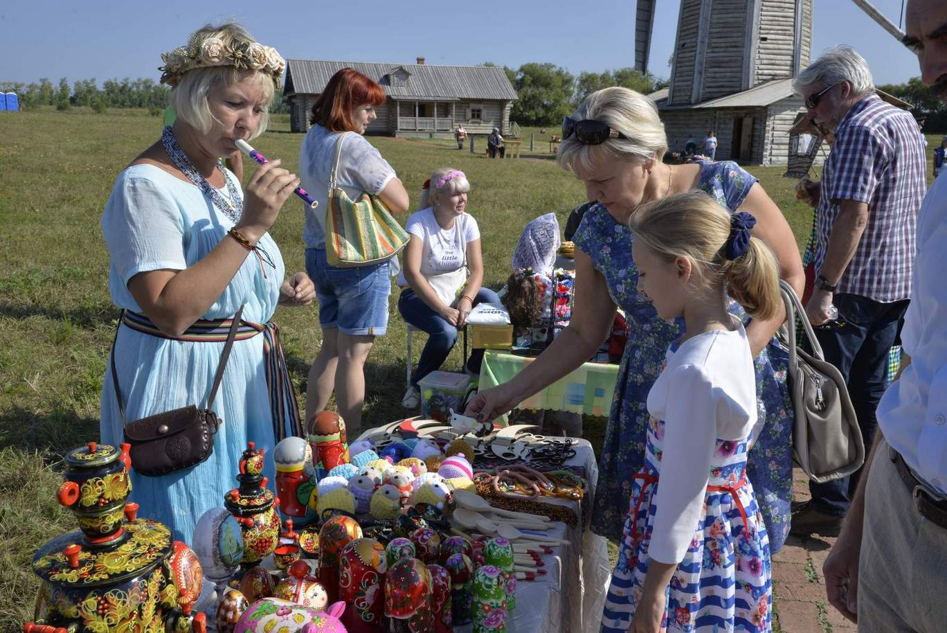 Ярмарка 19 августа 2018 г. в «Тарханах»