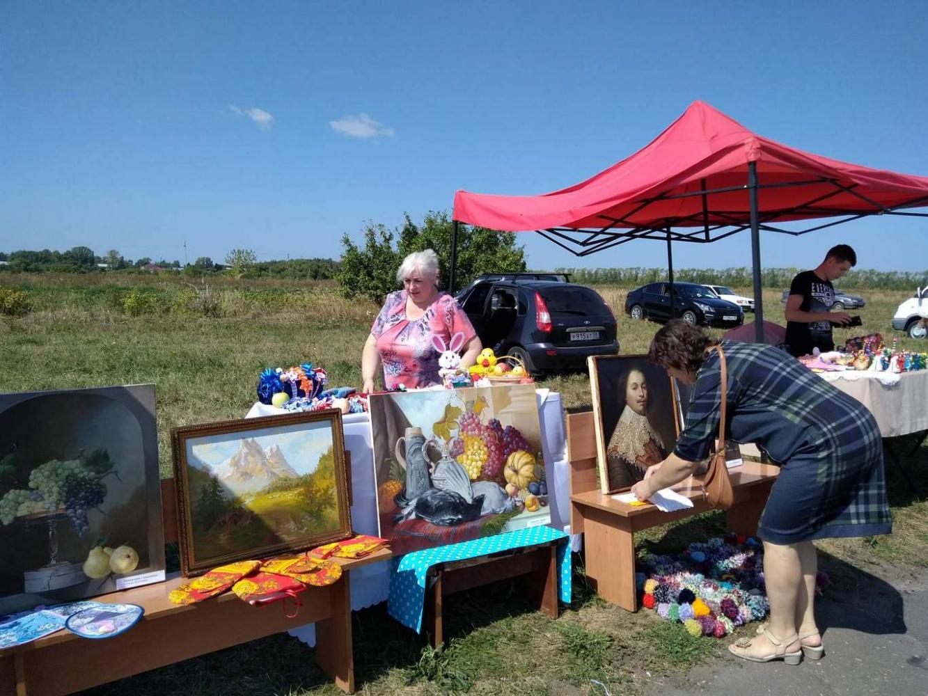 Ярмарка 19 августа 2018 г. в «Тарханах»