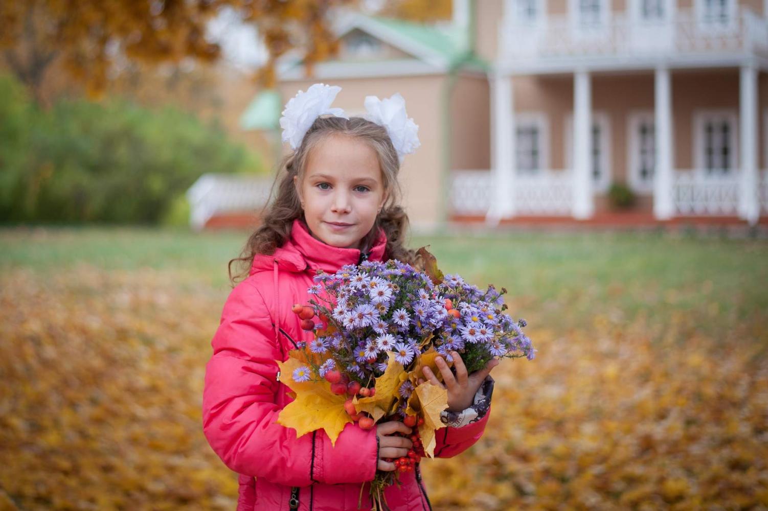С букетом для М.Ю. Лермонтова