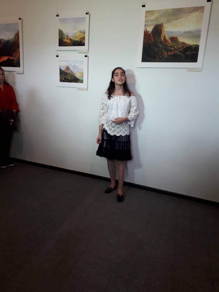 На выставке