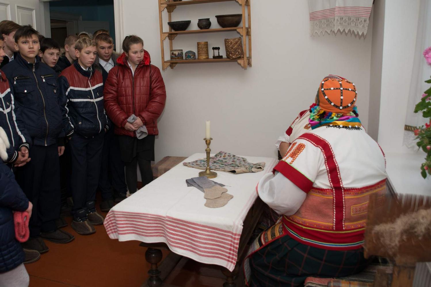 Театрализованная экскурсия по барскому дому с детьми в музее «Тарханы» в рамках акции «Музей для всех!»
