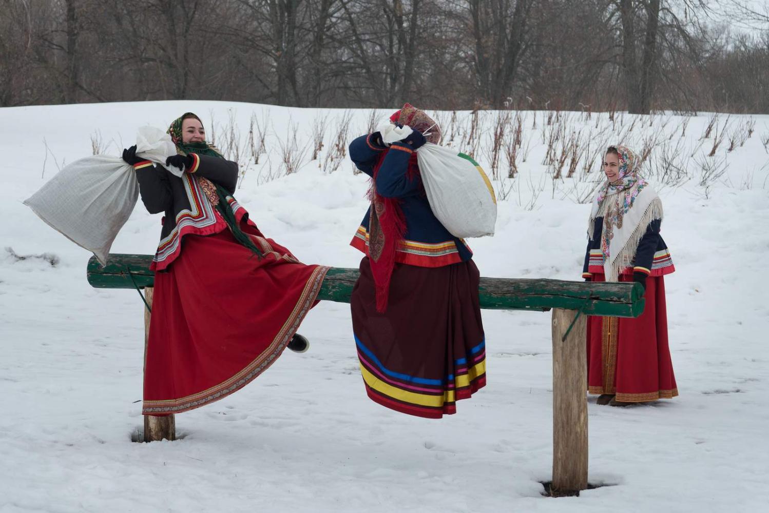 Широкая Масленица в «Тарханах». Фотограф А. Семенов