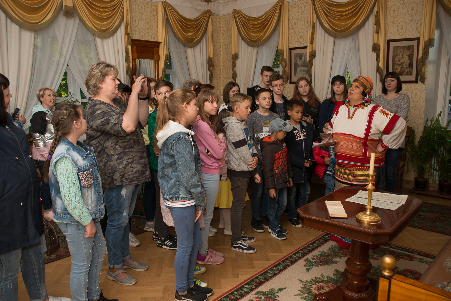Всероссийская акция «Ночь музеев» 18 мая 2019 г. в музее «Тарханы». Фотограф Александр Семенов