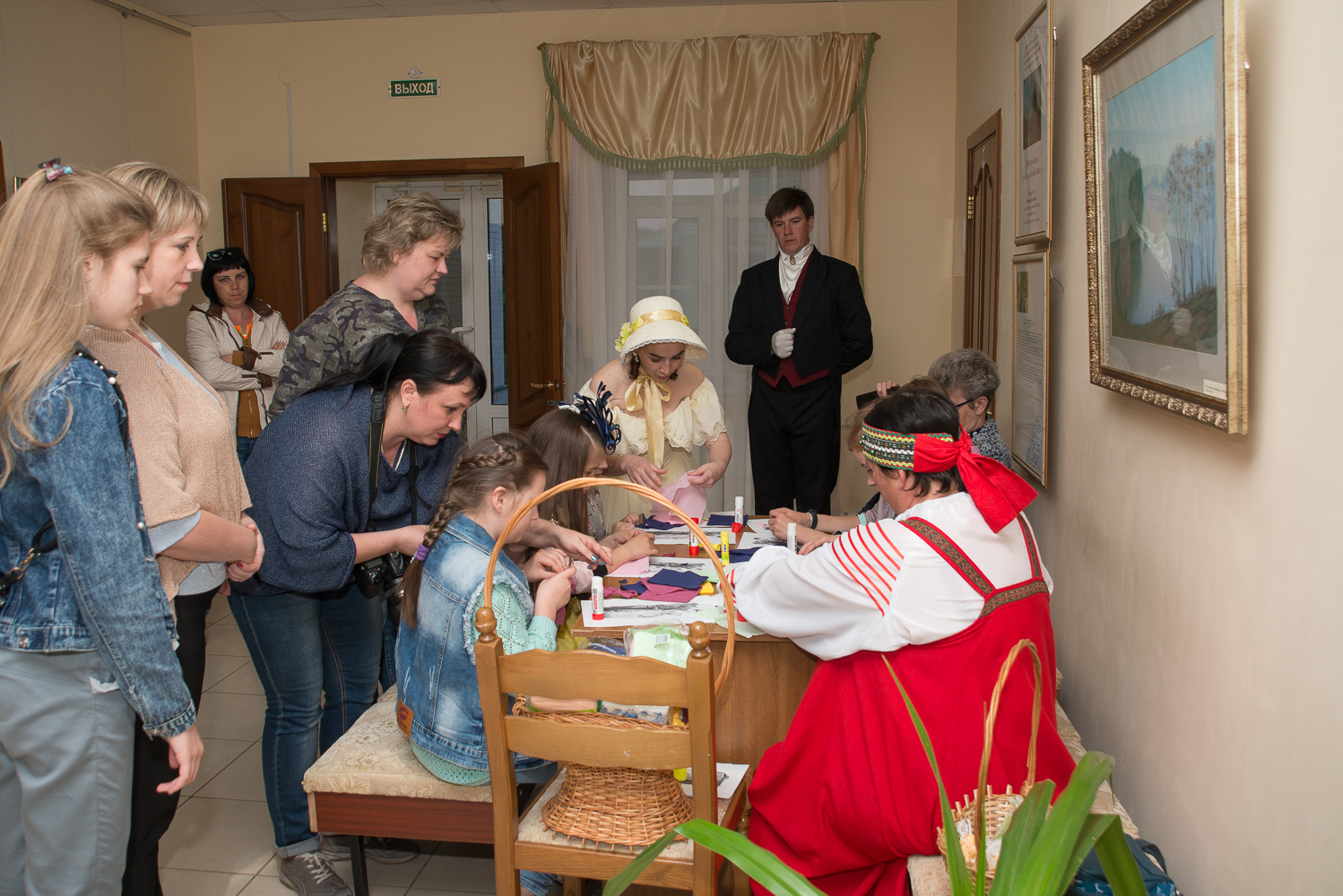 Всероссийская акция «Ночь музеев» 18 мая 2019 г. в музее «Тарханы». Фотограф Александр Семенов