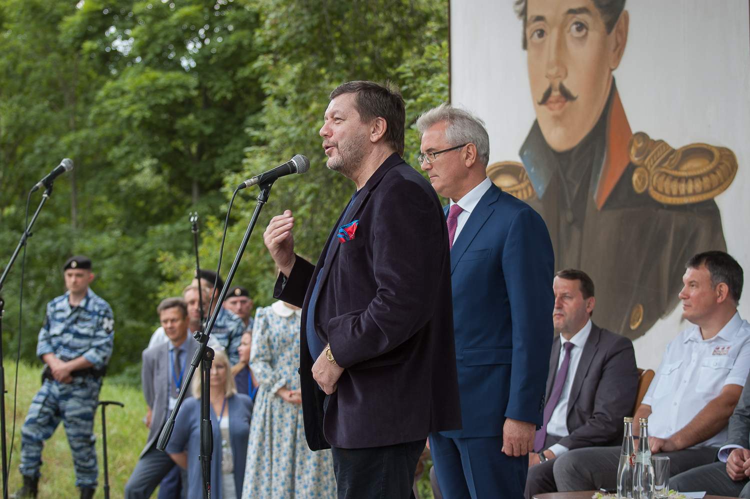Праздник в Зеленом театре музея «Тарханы». Фото: А. Семенов