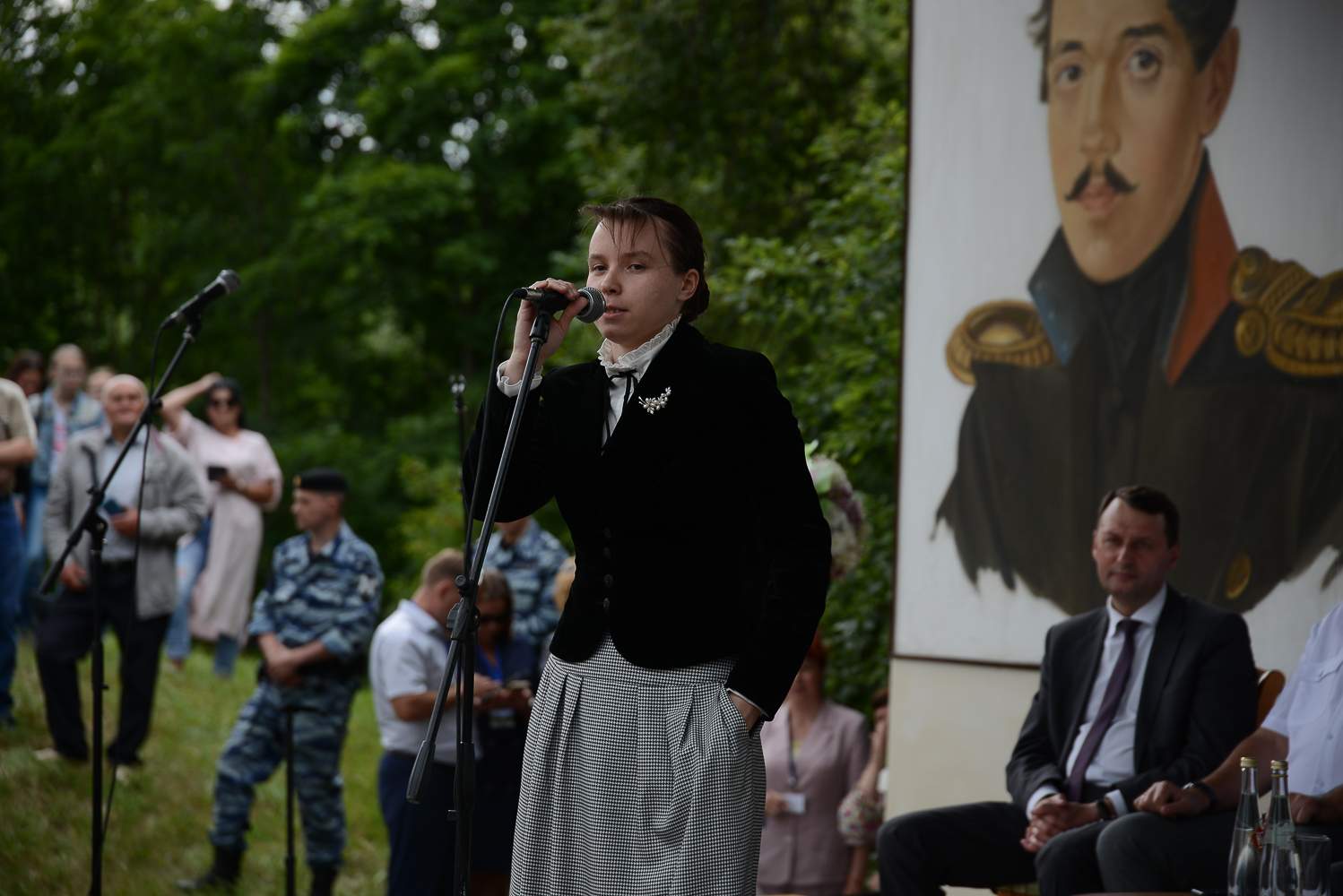 Праздник в Зеленом театре музея «Тарханы». Фото: А. Семенов