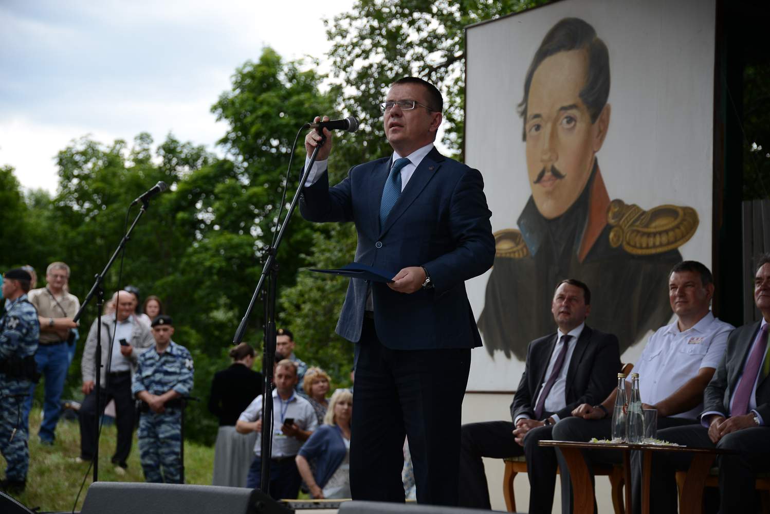 Праздник в Зеленом театре музея «Тарханы». Фото: А. Семенов
