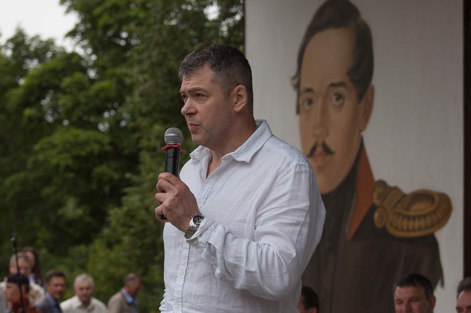 Праздник в Зеленом театре музея «Тарханы». Фото: А. Семенов
