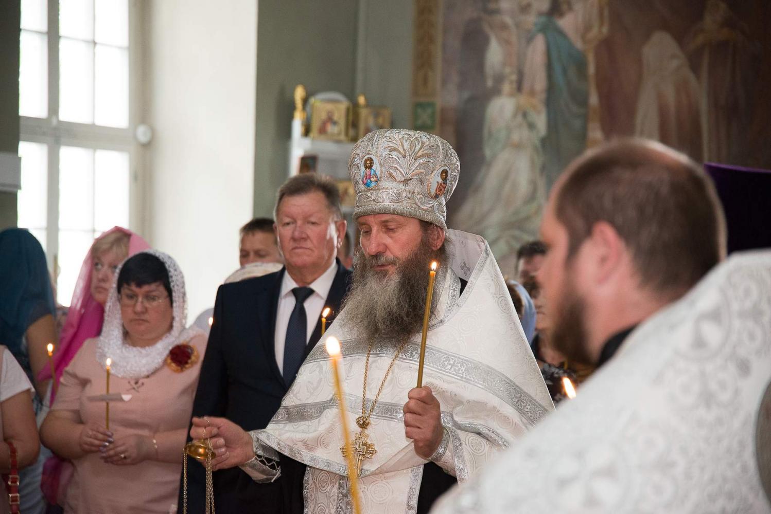 На панихиде в церкви Михаила Архистратига. Фото: А. Семенов