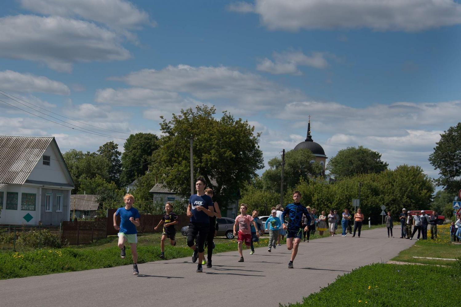 Легкоатлетический забег в честь 80-летия музея. Фото: А. Семенов