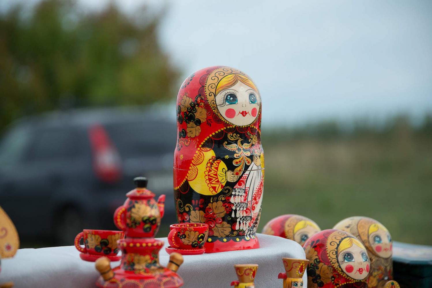 Красочная ярмарка по аналогам XIX века в «Тарханах» 17 августа 2019 года. Фото: А. Семенов