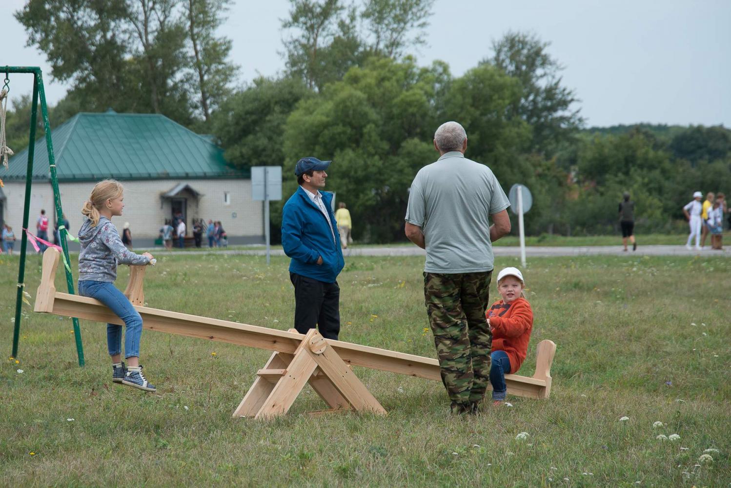 Красочная ярмарка по аналогам XIX века в «Тарханах» 17 августа 2019 года. Фото: А. Семенов