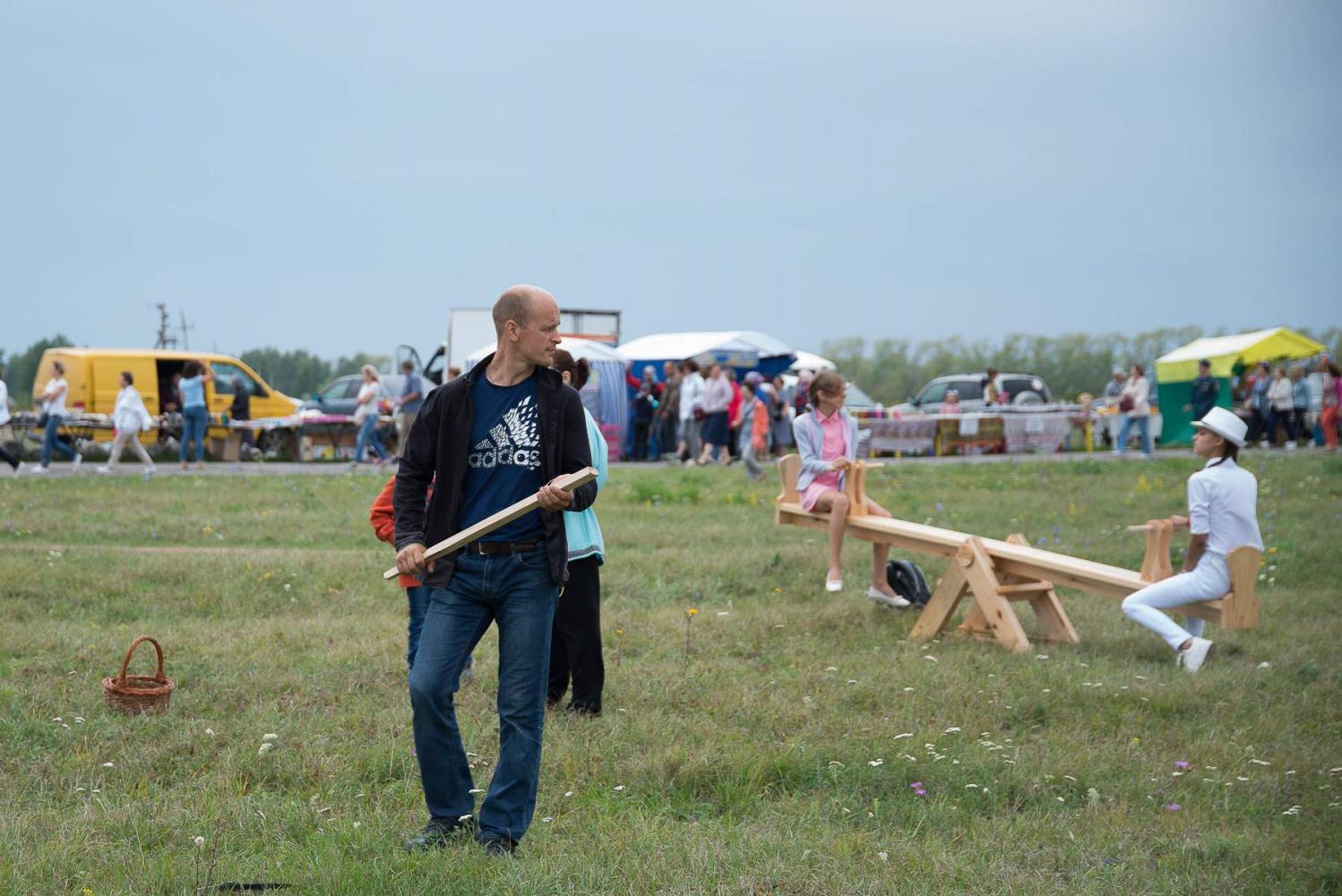 Красочная ярмарка по аналогам XIX века в «Тарханах» 17 августа 2019 года. Фото: А. Семенов