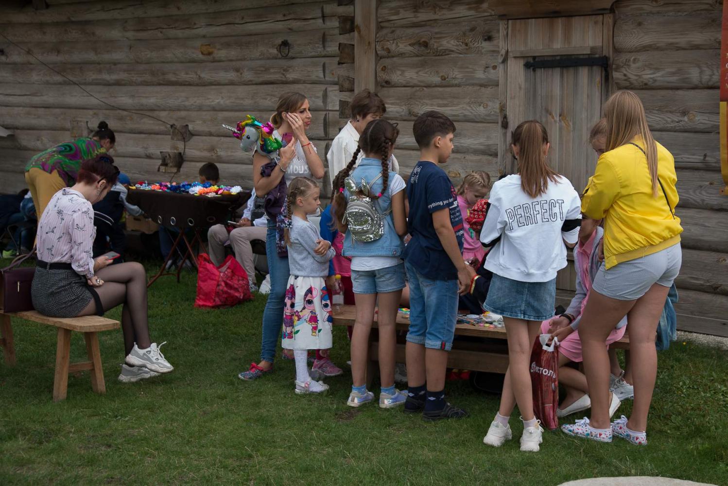 Красочная ярмарка по аналогам XIX века в «Тарханах» 17 августа 2019 года. Фото: А. Семенов