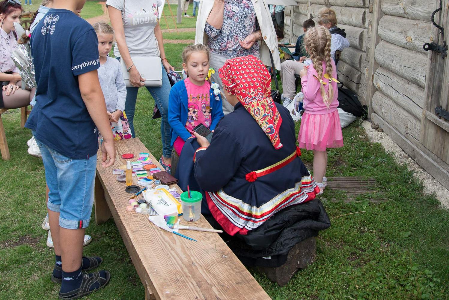 Красочная ярмарка по аналогам XIX века в «Тарханах» 17 августа 2019 года. Фото: А. Семенов
