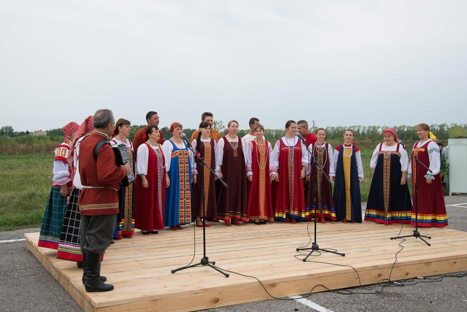 Красочная ярмарка по аналогам XIX века в «Тарханах» 17 августа 2019 года. Фото: А. Семенов