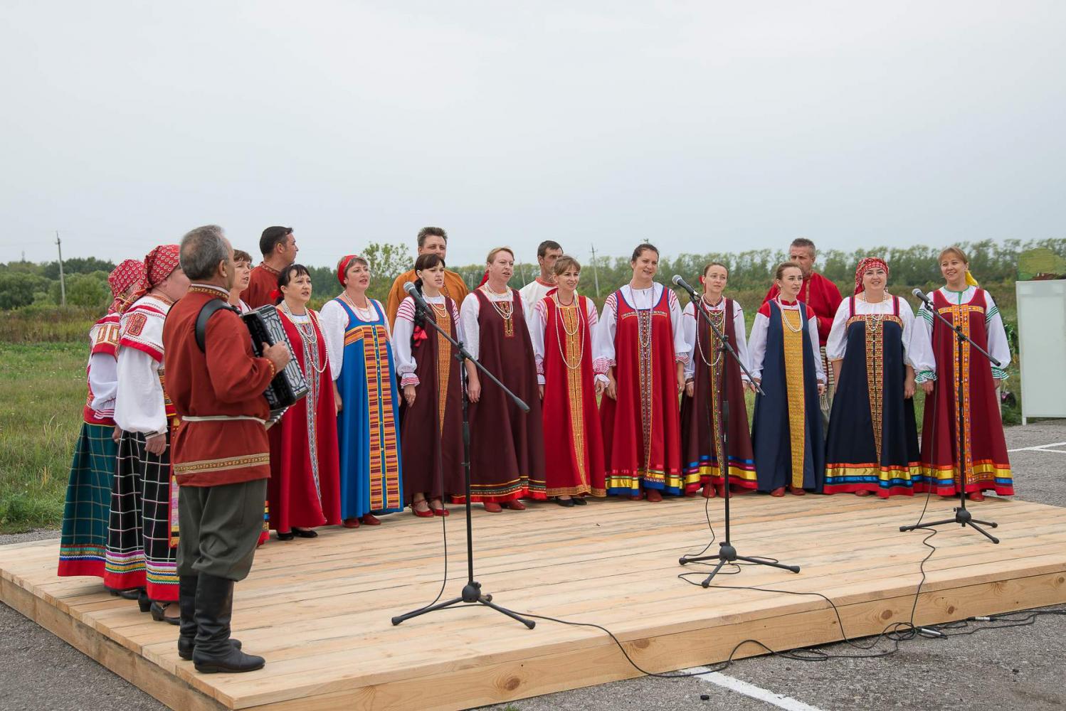 Красочная ярмарка по аналогам XIX века в «Тарханах» 17 августа 2019 года. Фото: А. Семенов