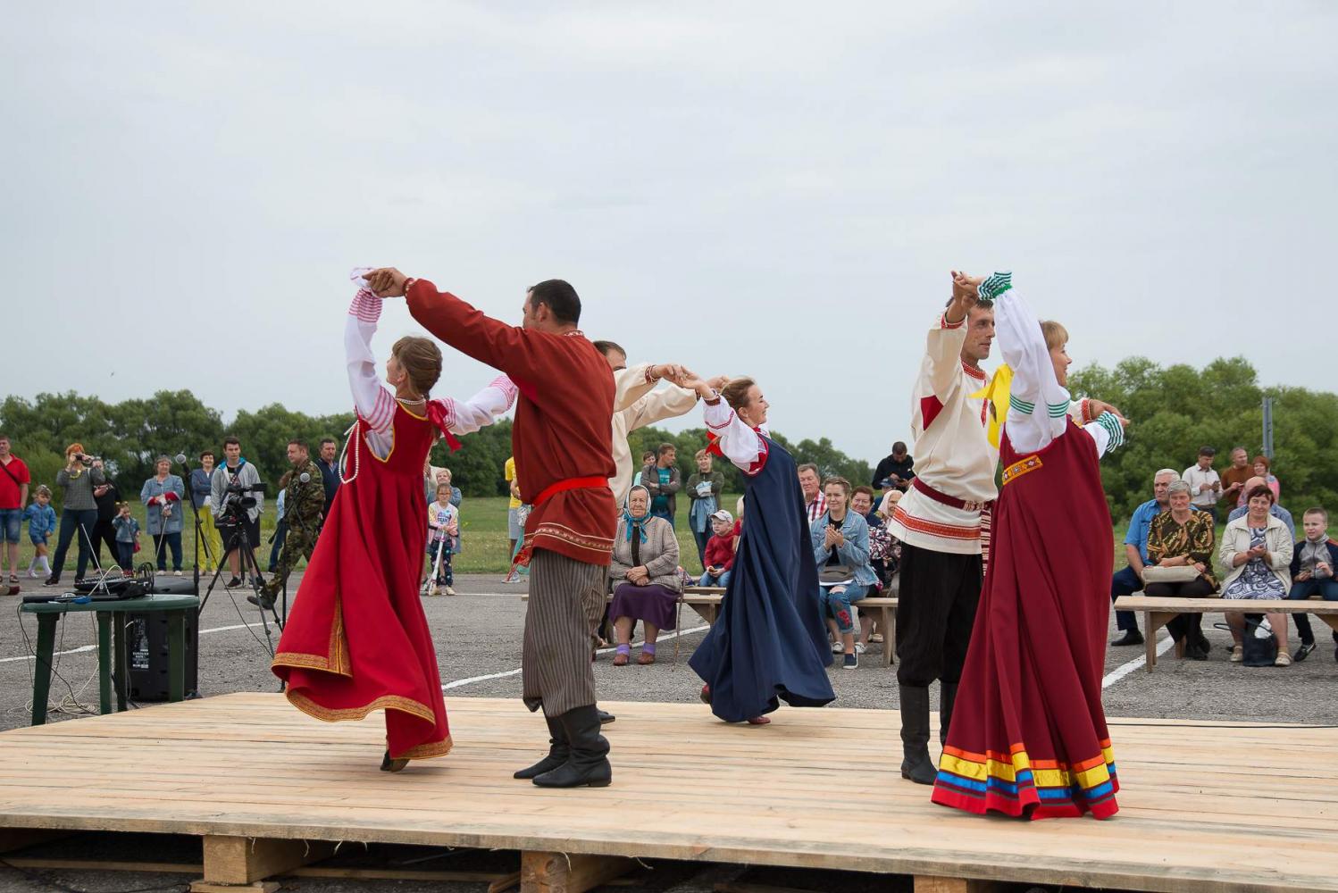 Красочная ярмарка по аналогам XIX века в «Тарханах» 17 августа 2019 года. Фото: А. Семенов