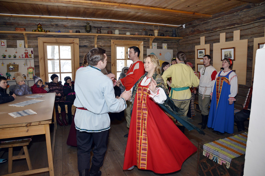 Детский праздник в доме ключника. 15 января 2014 года