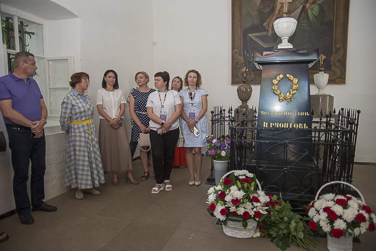 Государственный Лермонтовский музей-заповедник «Тарханы» встречает участников «Музейных маршрутов». 18 августа 2023 года. Фотографии Александра Семенова 